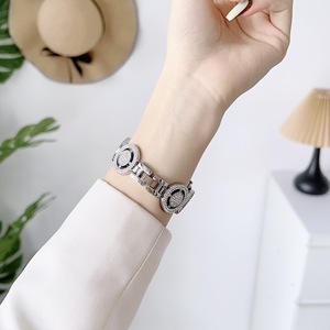 Bracelet en acier inoxydable massif de 38/40/42/44/49mm pour <span class=keywords><strong>Apple</strong></span> <span class=keywords><strong>Watch</strong></span> Bracelet en métal pour femmes - Product Image 6