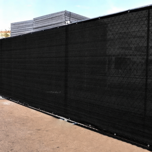 Panel Cortavientos, Malla <span class=keywords><strong>Deportiva</strong></span>, <span class=keywords><strong>Red</strong></span> de Privacidad para Cancha de Pickleball al Aire Libre, Valla Negra - Product Image 1