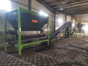 เครื่องหมักปุ๋ยด้วยไส้เดือนยี่ห้อ Sande พร้อมมอเตอร์ประสิทธิภาพสูง สายการผลิต<span class=keywords><strong>ปุ๋ย</strong></span>อินทรีย์สำหรับขยะทางการเกษตร - Product Image 2