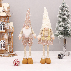 ตุ๊กตาโนมคริสต์มาสพร้อมไฟประดับสำหรับตกแต่งบ้านและห้องนั่งเล่น - Product Image 2