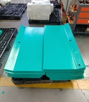 Lámina de PE para Defensa Contra Impactos, Resistente al Agua de Mar y a la Presión, Fabricada en UHMWPE, con Superficie Lisa y Plana, Corte de Contorno Personalizado