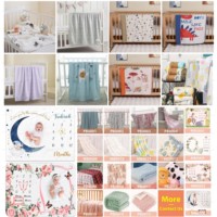 Couverture Bébé Réversible de Luxe Personnalisée en Fausse Fourrure de Vison Douce et Polaire Flanelle Chaude pour Hiver, Jeté pour Tout-Petit, Couverture d'Emmaillotage pour Nouveau-né – Direct Usine