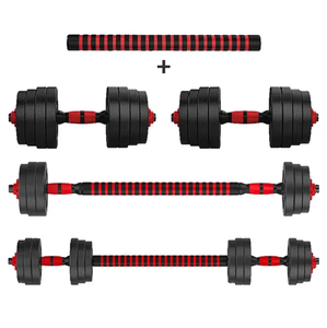 Mancuernas Ajustables Rellenas de Arena Negra HV de 40 kg para Entrenamiento - Cemento y Plástico PE - Product Image 4