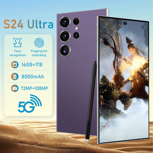 Smartphone S24 Ultra 5G 16GB 1TB CPU Quad Core HD 108MP 120Hz OLED 65W LTE Supporta Spagnolo Inglese <span class=keywords><strong>Nuovo</strong></span> Android Mobile - Product Image 6