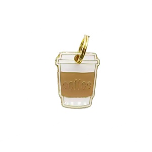 Porte-clés en métal personnalisé de haute qualité pour promotion, pendentif mignon en émail, cadeau promotionnel - Product Image 2