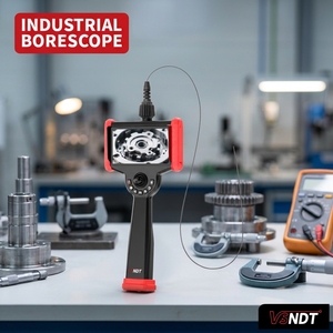 กล้องตรวจสอบแบบ Borescope ความละเอียด 1080P สำหรับงานตรวจสอบชิ้นส่วนแบบ NDT พร้อมหัวตรวจสอบขนาดเล็กพิเศษ 0.95 มม. สายเคเบิลยาว 0.5 ม. มาตรฐานกันน้ำ IP67 - Product Image 4