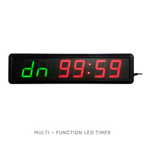 Hangzhou Hong Hao Temporizador electrónico Mini cronómetro Gimnasio Temporizador digital Cuenta regresiva Led Reloj de pared digital - Product Image 6