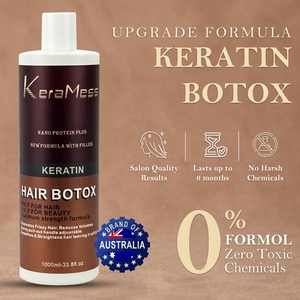 Tratamiento de Keratina Brasileña sin Olor ni Humo, sin Irritación Ocular, Seguro y Suave, Sistema de Alisado y Suavizado del Cabello - Product Image 2