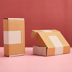 Cajas de Embalaje Autoadhesivas de Materiales Reciclados con Tira de Apertura y Cierre de Seguridad, Cajas de Envío Corrugadas Rosas - Product Image 6