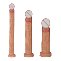 Dildo de Silicona Líquida, Impermeable, Ultra Largo y Suave para Hombres Gay, Tapón Anal, Masturbación, Estimulación, Dilatador