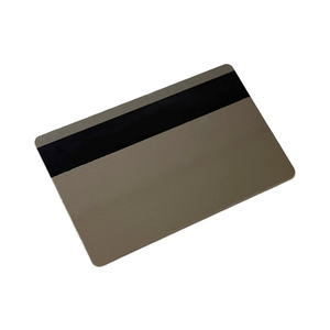 Ventes directes d'usine Cartes de visite RFID/NFC en métal personnalisées Cartes de membre VIP Cartes en acier inoxydable étanches pour l'accès - Product Image 1