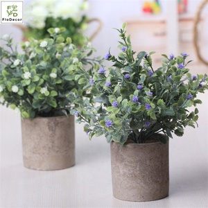 卸売ホット販売ミニ人工鉢植え小さな人工多肉植物オフィスデスクホームガーデン装飾用 - Product Image 2