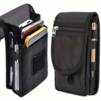 Pochette universelle pour téléphone portable, étui de ceinture pour téléphone portable, porte-cartes, sac de ceinture pour iPhone pour Samsung