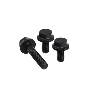 Bu lông lục giác đầu chìm mạ đen, hệ mét, chất liệu hợp kim/thép cacbon cấp 8.8/10.9/12.9, tiêu chuẩn DIN6921 - Product Image 3