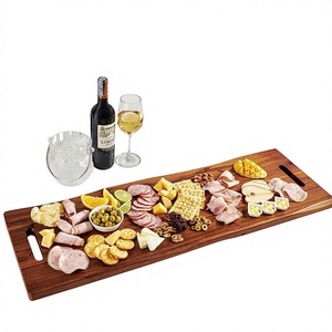 <span class=keywords><strong>Planche</strong></span> à découper carrée en bois avec poignée, grande capacité, plateau à collation et plateau à fruits pour les fêtes, <span class=keywords><strong>planche</strong></span> à découper pour le pain et le <span class=keywords><strong>jambon</strong></span> - Product Image 1