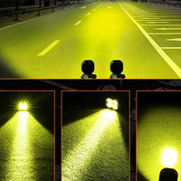 Feux de brouillard auxiliaires latéraux LED pour Polaris RZR XP 1000 Turbo RZR 900, feux de conduite tout-terrain 4x4, projecteur de 3,5 pouces pour Jeep