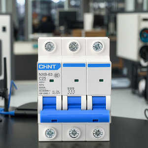 เบรกเกอร์ขนาดเล็ก ChintMCB รุ่น NXB-125 (2P 80A 100A) C80 C100 MCB ทองแดง 10kA สำหรับวงจรกระแสสูง - Product Image 5