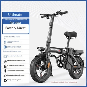 จักรยานไฟฟ้าพับได้ทำจากอะลูมิเนียมน้ำหนักเบามากสำหรับผู้ใหญ่ - Product Image 4