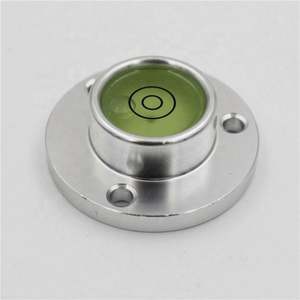 REALMAX Metall-Wasserwaage mit Blasen, Runde Universelle Metall-Wasserwaage mit Flansch - Product Image 5