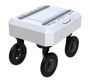 Chasis móvil omnidireccional todo terreno, plataforma de robot ágil 4WD4WS para AMR/<span class=keywords><strong>AGV</strong></span>, soporte CAN y ROS, carga útil personalizable - Product Image 4