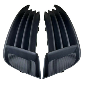 Encadrements de phares antibrouillard Audi A3 2013-2016 Berline Noir PPABS Kit de calandre Côté Gauche Droit - Product Image 2