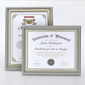 <span class=keywords><strong>2025</strong></span> New Arrival tùy chỉnh nhựa khung ảnh đơn giản tường treo Tabletop giấy chứng nhận Áp phích hình ảnh bán buôn khác nhau - Product Image 1