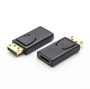 Konverter Adaptor Port Layar Pria Ke HDMI Female DisplayPort DP Ke HDMI