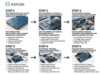 Placa Base para Panel de Control HMI Industrial |   Servicio de Montaje de Componentes Superficiales (SMT) para Interruptores de Membrana de Precisión |   HRPCBA OEM/ODM Electrónica Empresarial