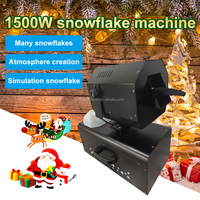 MAYAFX Machine à neige 2000W Machine à flocons de neige professionnelle avec télécommande Effet flocons de neige tombants