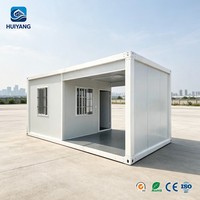 Casa Modulaire Préfabriquée Personnalisée, Portable, Emballage Plat, Transport Facile, Boîte de Soudure Mobile pour Petits Espaces, Démontable