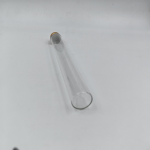 20mm Dia <strong>X</strong> 180mm High Round Glass Vial <strong>Tube</strong> Sample Bottles <strong>Tubes</strong> With Tin Lids - Product Image 3