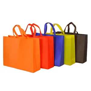 재사용 가능한 쇼핑 맞춤형 인쇄 로고 포장 백 중소기업 부직포 가방