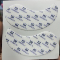PDRN Hyaluronic Peptide Pereda Mata Lelah Patch Perawatan Kulit Bawah Mata Hidrogel Ringan OEM ODM Logo Kustom