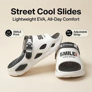 Yearning Man Evergreen Imprimé Mode à Bout Ouvert EVA Antidérapant Respirant Imperméable Amorti Léger Jetable Sportif - Product Image 2