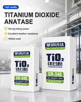 Dioxyde de titane rutile de pureté 97% de la marque HLBC, qualité industrielle, poudre blanche pour revêtement, CAS 13463-67-7 EINECS 236-675-5