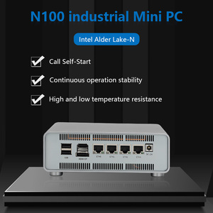 New mini máy tính để bàn PC <span class=keywords><strong>Intel</strong></span> 4-core N100 n305 Linux 4 * <span class=keywords><strong>Intel</strong></span> 16GB treo tường công nghiệp Micro chơi game máy tính Mini PC - Product Image 3