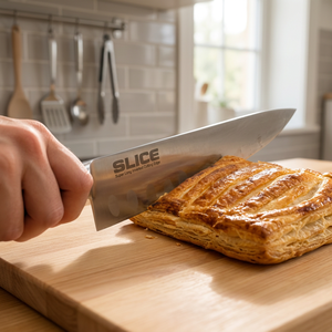 Cuchillo de Chef Seki Japan de Acero Inoxidable con Hoja Dentada y Mango de Plástico, Disponible para OEM - Product Image 3