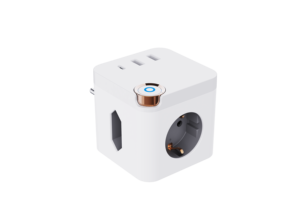 ปลั๊กไฟอัจฉริยะ EU Smart Cube ดีไซน์ใหม่ ปลั๊กพ่วงติดผนังแบบหลายช่อง พร้อมพอร์ต USB 2 ช่อง และพอร์ต TYPE-C รองรับการปรับแต่ง - Product Image 3