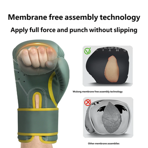 Gants de <span class=keywords><strong>sparring</strong></span> en PU, logo personnalisé, unisexe, pour adultes, pour la boxe, le Sanda, le Muay Thai, l'entraînement MMA - Product Image 6