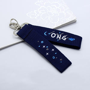 Porte-clés d'aviation tissé en broderie personnalisée, étiquette <span class=keywords><strong>pour</strong></span> avion, vente en gros - Product Image 3