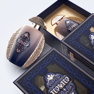 Biểu tượng tùy chỉnh sang trọng rỗng chai nước hoa Parfum verpackung mỹ phẩm nước hoa tông giấy Quà Tặng trượt ngăn kéo Hộp bao bì - Product Image 3