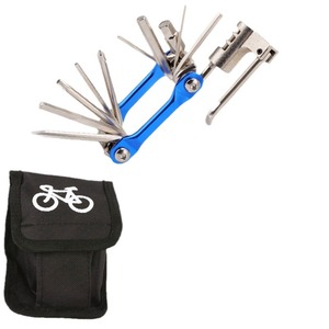 Yueli Bicycle Repair Tool Kit Multi-functional With <b>Tire</b> Patches And <b>Levers</b> For Mountain Bike Maintenance - Product Image 5