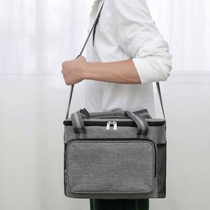 Large Insulated Cooler <b>Bag</b> with Leakproof Multi-Pockets - Collapsible <b>Lunch</b> <b>Tote</b> for Adults - Perfect for Beach, Picnic - Product Image 2