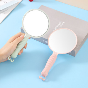 Bán Buôn Mini Màu Xanh Cầm Tay Gương Mỹ Phẩm Biểu Tượng Tùy Chỉnh Duy Nhất-Sided Trang Điểm Gương Với Mô Hình Trái Tim Cho Du Lịch - Product Image 2