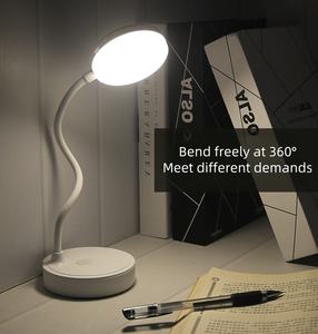 Fábrica DC Escola Branca Leitura Lâmpada De Mesa USB Carregamento Dobrável Moderna Bateria De Grande Capacidade Recarregável LED <span class=keywords><strong>Desk</strong></span> <span class=keywords><strong>Lamp</strong></span> - Product Image 1