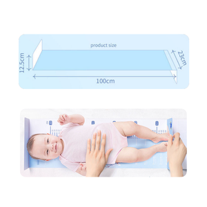 100cm bé chiều cao và kích thước bàn chân biểu đồ đo lường tùy chỉnh ODM tăng trưởng Cai Trị cho bé giám sát - Product Image 3