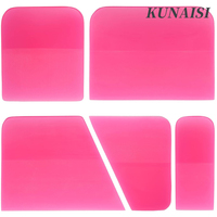KUNAISI – Kit de 4 outils professionnels pour l'installation de film vinyle et de protection de peinture (PPF) sur vitres de voiture