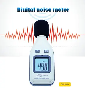 GM1351ดิจิตอลเสียงระดับเดซิเบล Logger เมตร30-130dB เสียงในเดซิเบลจอแอลซีดีเครื่องวิเคราะห์ทดสอบ