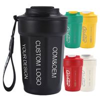 Nouveautés : Gobelet à café isotherme 480 ml avec logo, fournisseur en gros, en acier inoxydable 304, tasse de voyage personnalisable avec logo