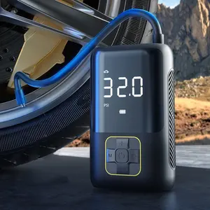 4000mAh kabellose Reifenpumpe für Auto Motorrad Fahrrad Ball tragbar Typ-C wiederaufladbare elektrische Luftpumpe